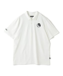 【別注】MALBON GOLF / yin yangロゴ ポロシャツ