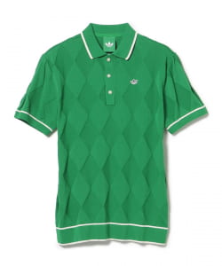 adidas Golf / Originals アーガイルニット 半袖ポロ