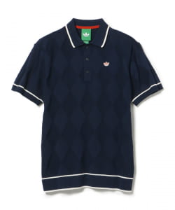 adidas Golf / Originals アーガイルニット 半袖ポロ