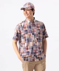 〈MEN〉ORANGE LABEL / マドラスチェック シャツ