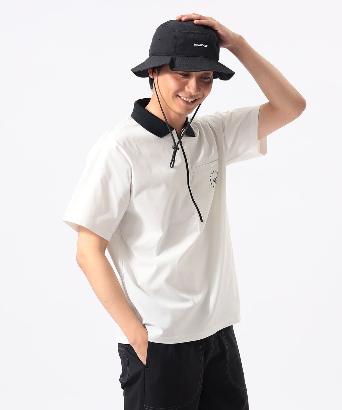 BEAMS GOLF（ビームス ゴルフ）ORANGE LABEL / ロングハーフジップ