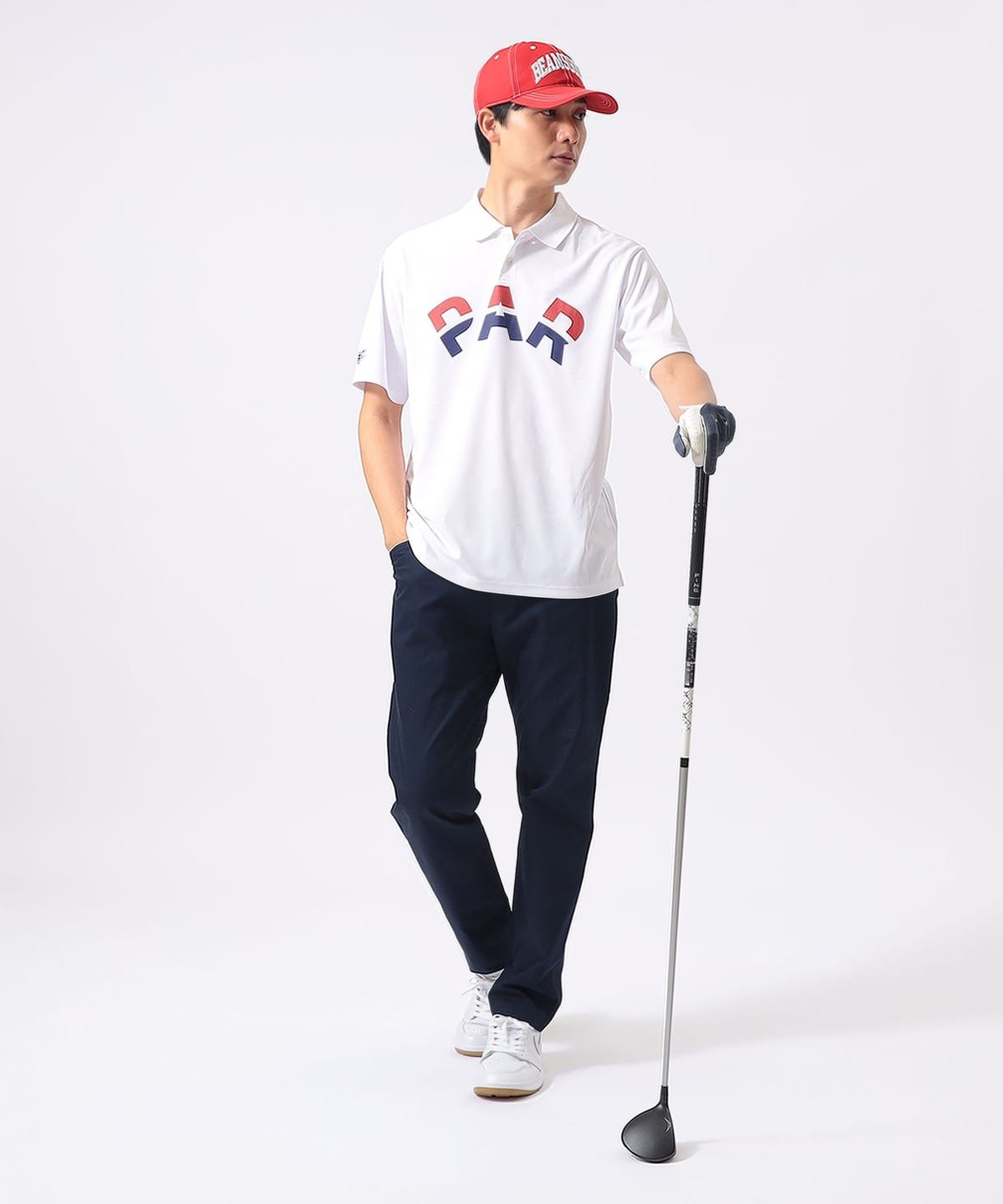 BEAMS GOLF（ビームス ゴルフ）ORANGE LABEL / PARロゴ ポロシャツ