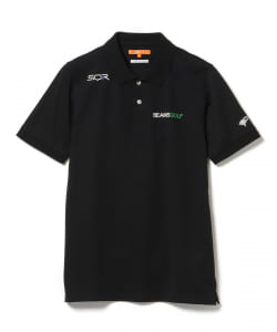 〈MEN〉 ORANGE LABEL / USシリーズ SQR ストレッチ鹿の子 ポロシャツ（吸水速乾・UVカット）