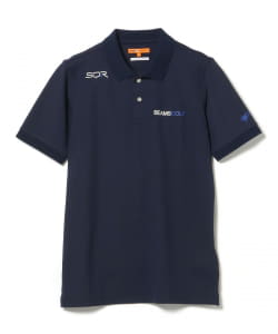 〈MEN〉 ORANGE LABEL / USシリーズ SQR ストレッチ鹿の子 ポロシャツ（吸水速乾・UVカット）