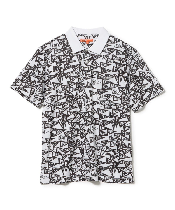 BEAMS GOLF（ビームス ゴルフ）〈MEN〉ORANGE LABEL / フラッグ総柄