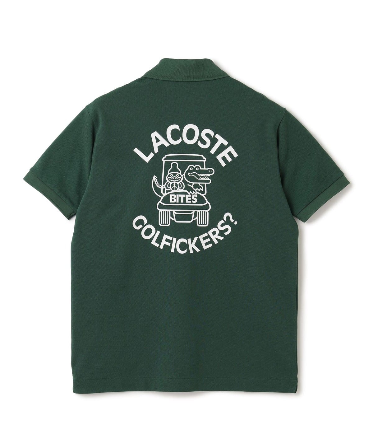 新品未使用品　ラコステ x ゴルフィッカーズ コラボ　ポロシャツ　黒　XL BEAMS GOLF（ビームス ゴルフ）LACOSTE × Golfickers