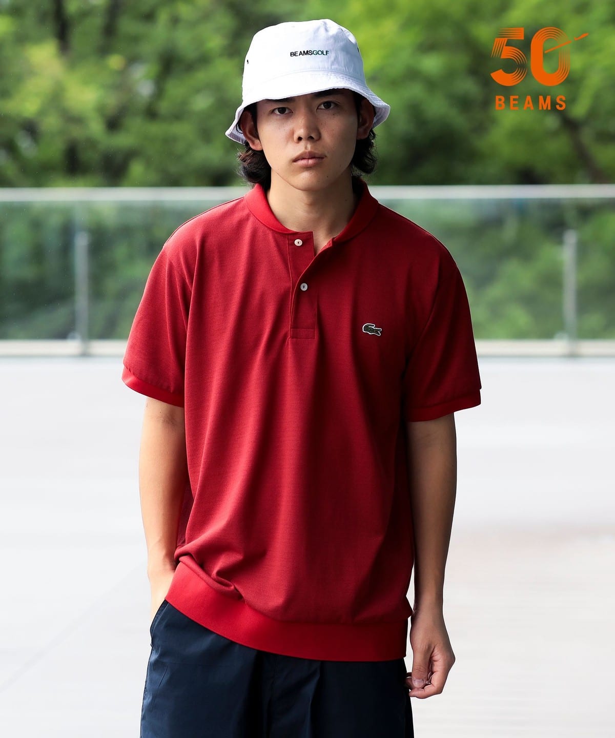 BEAMS GOLF（ビームス ゴルフ）〈MEN〉【別注】LACOSTE / ショール