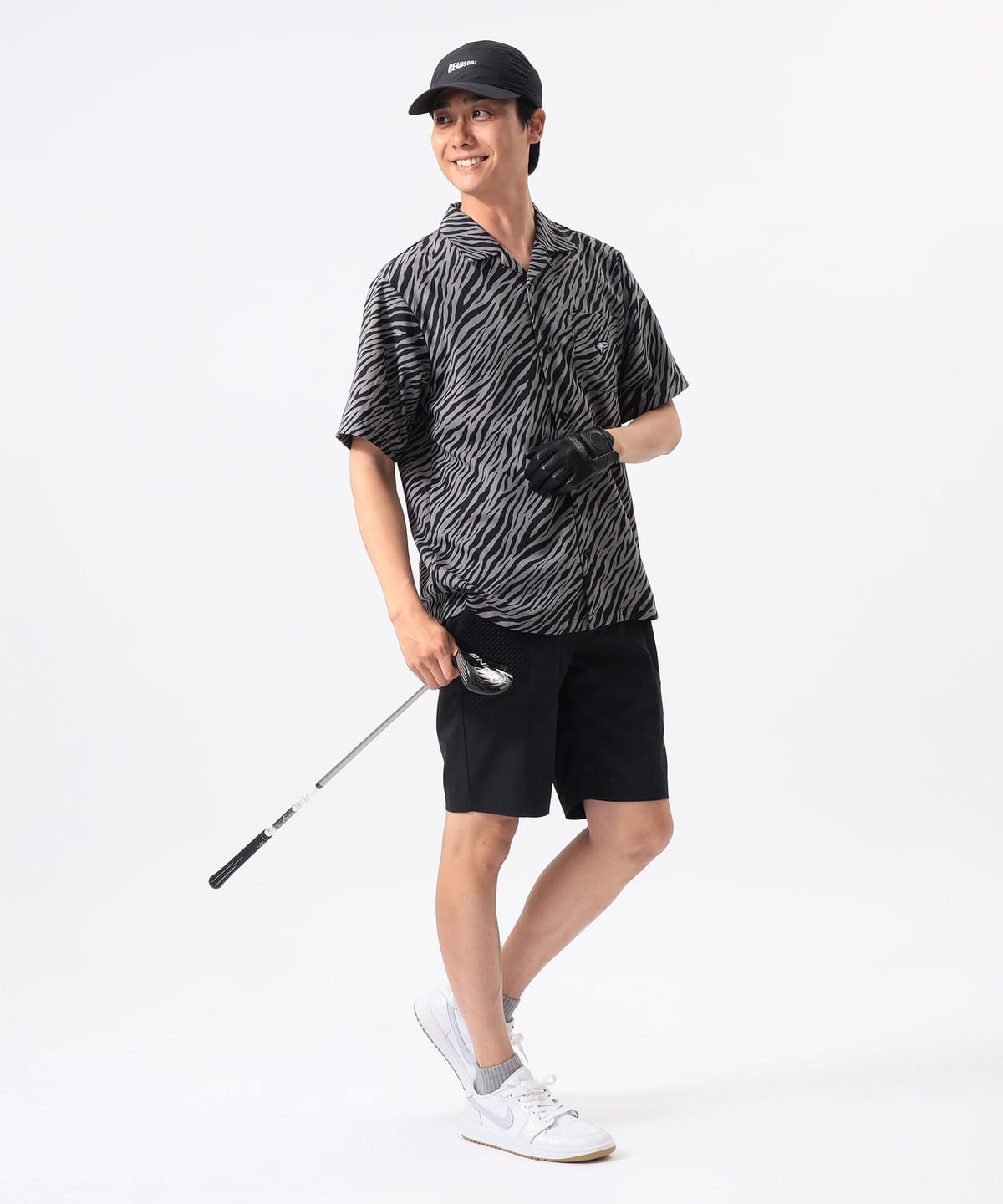 BEAMS GOLF（ビームス ゴルフ）ORANGE LABEL / ゼブラ柄 フルオープン