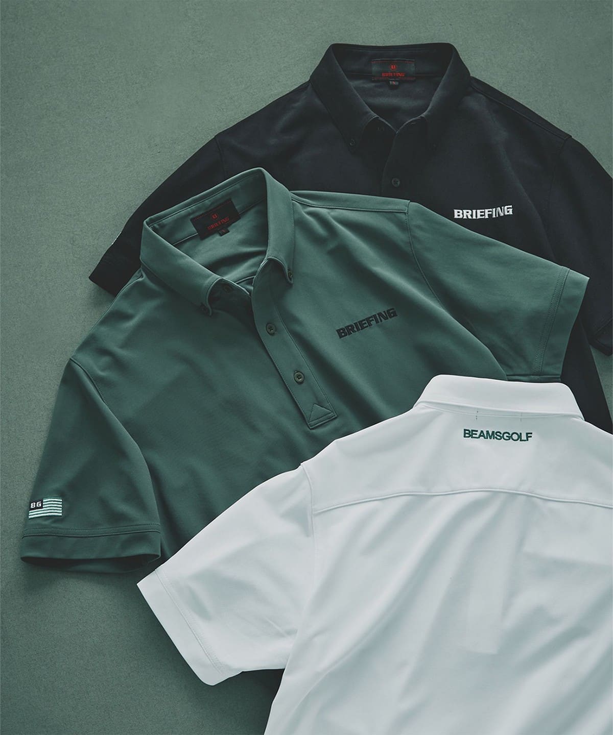 BEAMS GOLF（ビームス ゴルフ）【別注】BRIEFING / ボタンダウン
