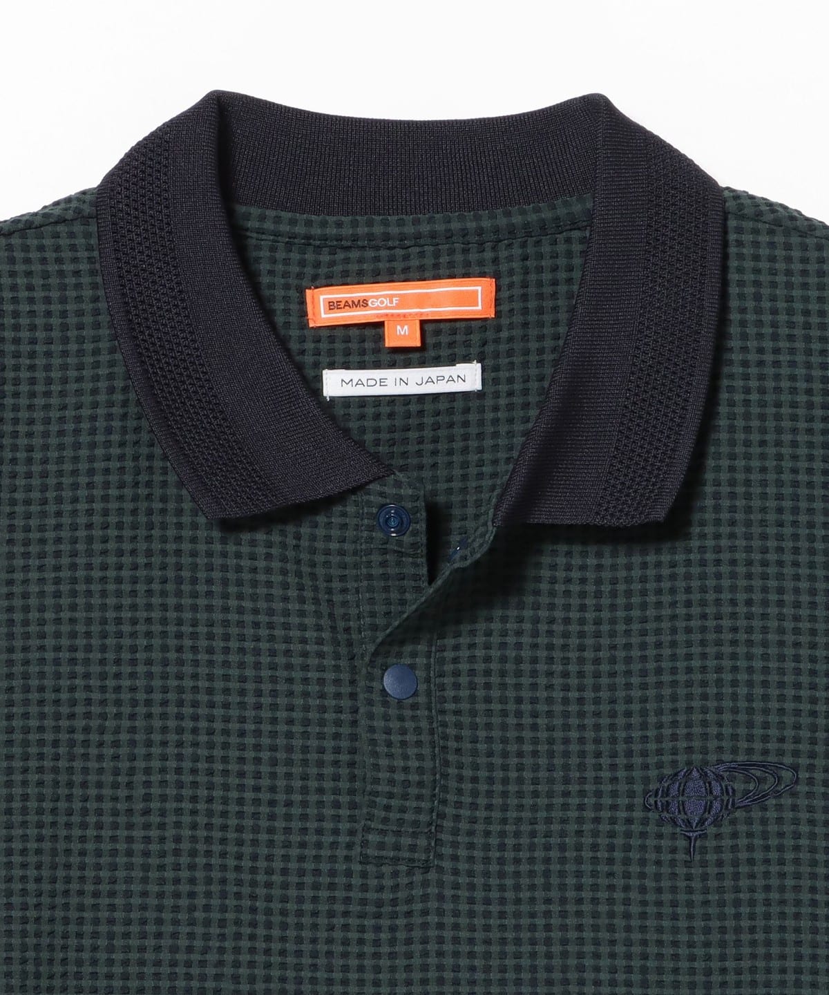 BEAMS GOLF BEAMS GOLF ORANGE / Dot Air® Mesh Polo Shirt (Moisture