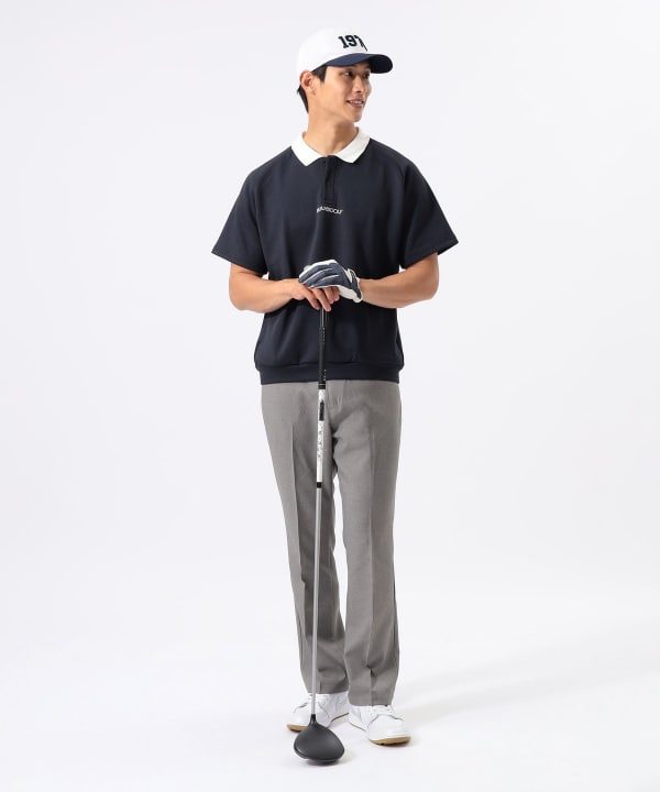 ORANGE LABEL / クレリック ツイル ポロ Model : H:185 B:93 W:72 H:92  Size：L