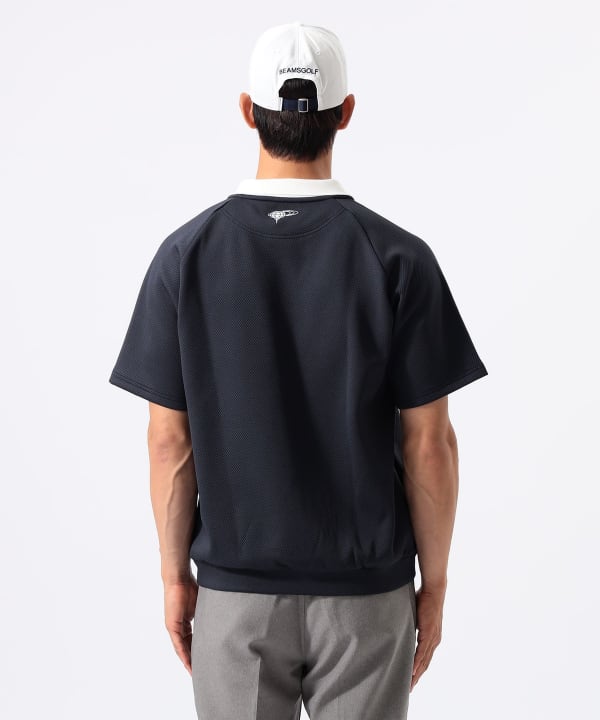 ORANGE LABEL / クレリック ツイル ポロ Model : H:185 B:93 W:72 H:92  Size：L