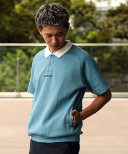 ORANGE LABEL / クレリック ツイル ポロ