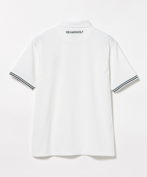 B-Tee 标志刺绣纽扣 Polo 衫（吸湿排汗、速干、防紫外线）