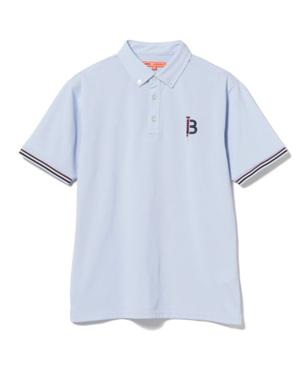 B-Tee 标志刺绣纽扣 Polo 衫（吸湿排汗、速干、防紫外线）