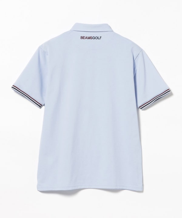 B-Tee 标志刺绣纽扣 Polo 衫（吸湿排汗、速干、防紫外线）