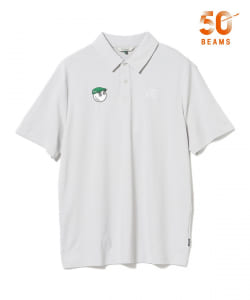 【別注】MALBON GOLF / アーカイブ グリーンハンチングバケッツロゴ ポロシャツ