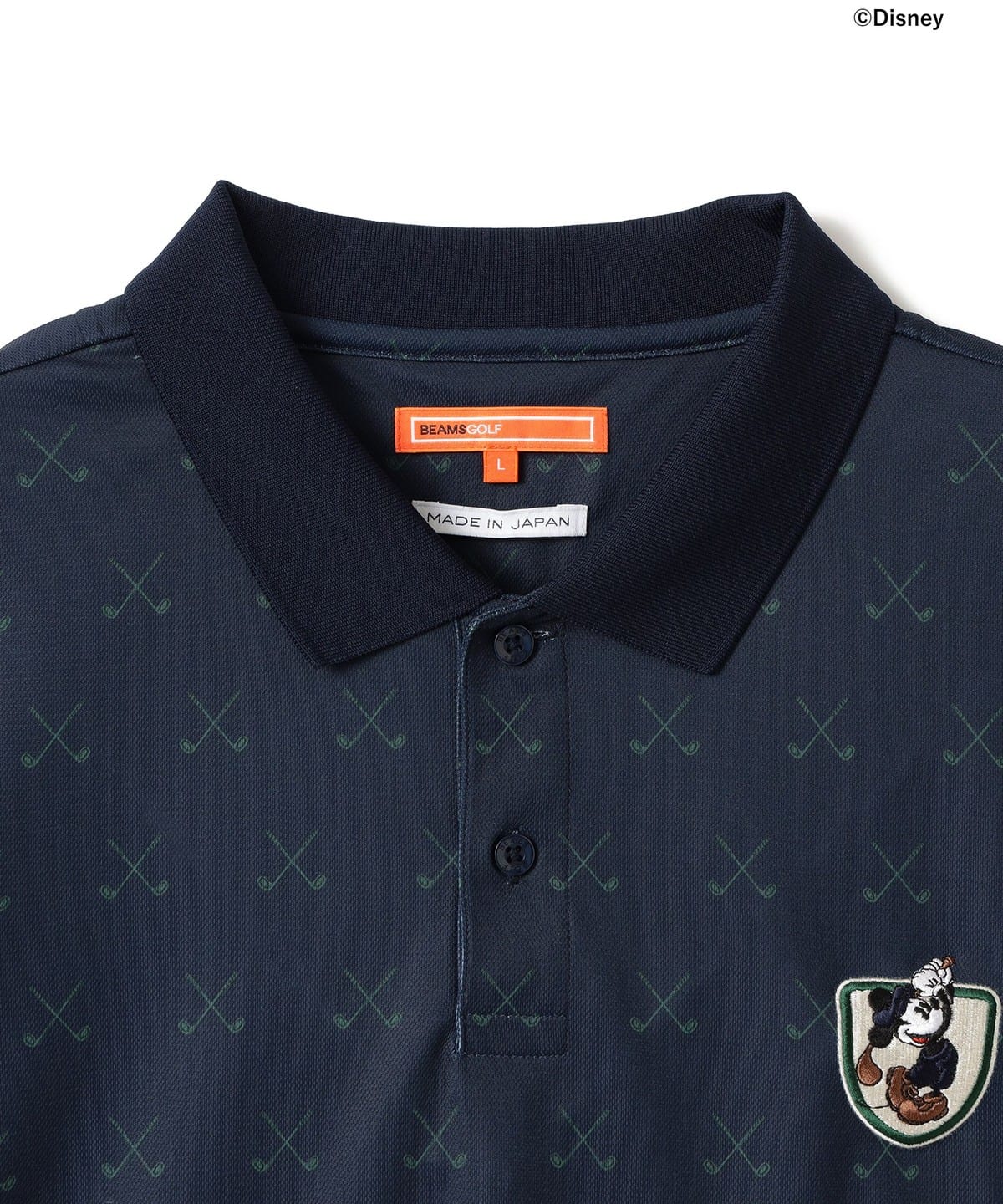 BEAMS GOLF（ビームス ゴルフ）〈MEN〉Disney / ミッキーマウス / 総柄