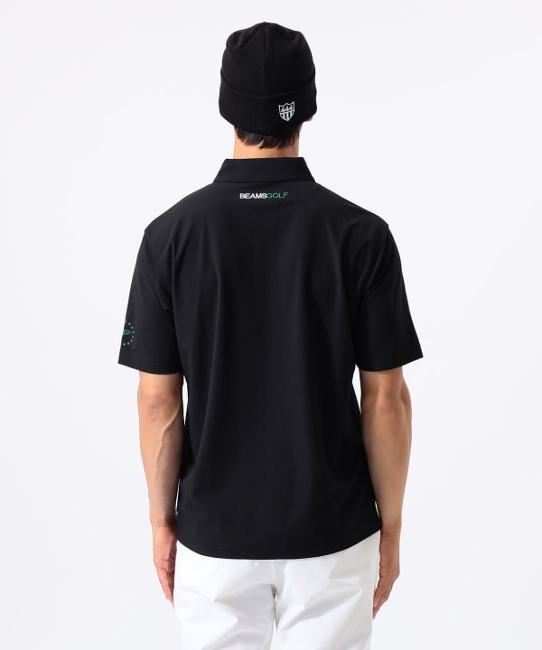 【WEB別注】【別注】YOSHINORI KOTAKE / ポロシャツ (吸水速乾・UVカット） Model : H:185 B:93 W:72 H:92  Size：L
