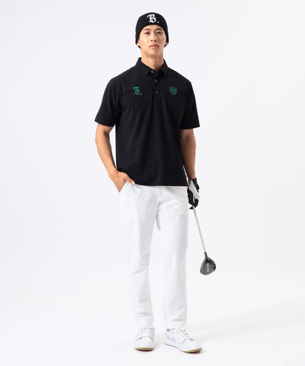 【WEB別注】【別注】YOSHINORI KOTAKE / ポロシャツ (吸水速乾・UVカット） Model : H:185 B:93 W:72 H:92  Size：L