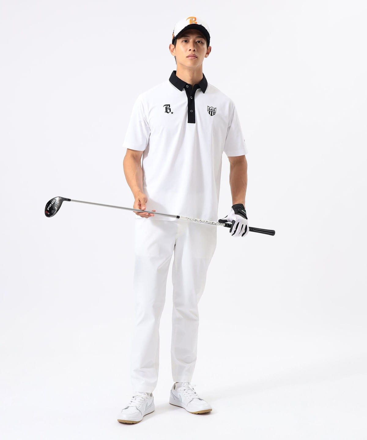 BEAMS GOLF ゴルフシャツ XL ピンク/ホワイト新品未使用 BEAMS GOLF（ビームス ゴルフ）【WEB別注】【別注】YOSHINORI KOTAKE