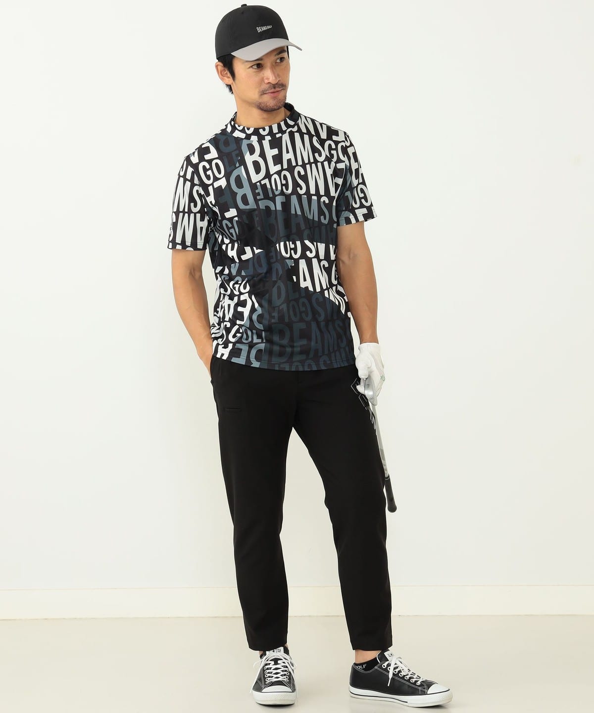 直営ショップ BEAMS GOLF 半袖モックネックTシャツ XLサイズ - ゴルフ