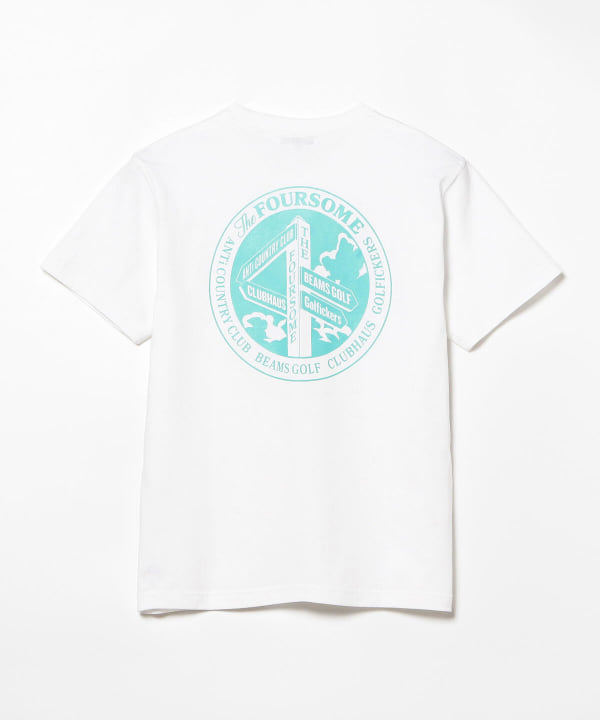 BEAMS GOLF（ビームス ゴルフ）BEAMS GOLF / THE FOURSOME プリント T