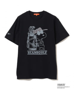【予約】＜UNISEX＞PEANUTS × BEAMS GOLF / 別注 スヌーピー Tシャツ