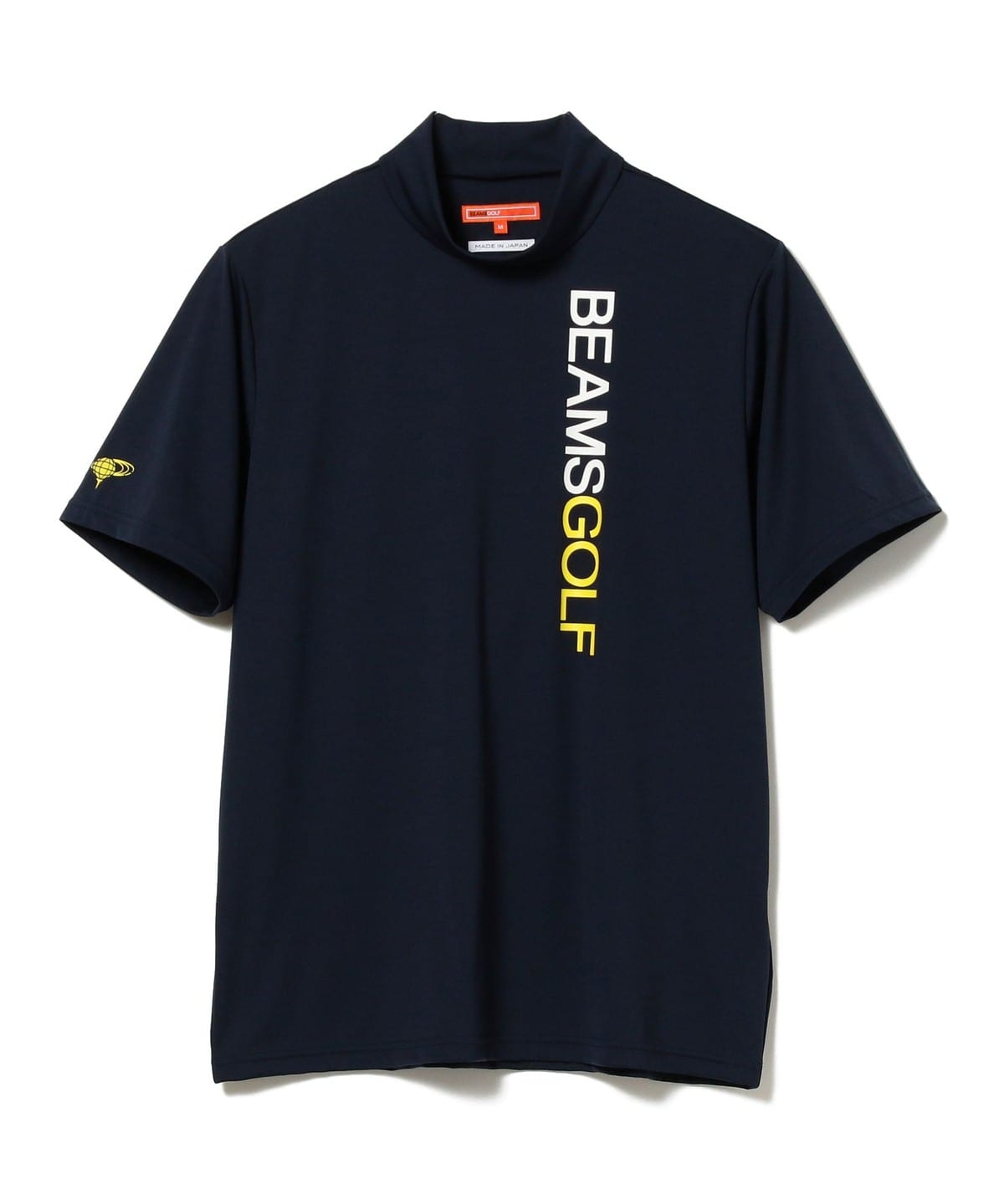 〈MEN〉BEAMS GOLF ORANGE LABEL ビームス ゴルフ オレンジ レーベル / スポーツロゴ モックネックシャツ Tシャツ・カットソー MEN NAVY S 〈MEN〉BEAMS GOLF ORANGE LABEL ビームス ゴルフ オレンジ レーベル / スポーツロゴ モックネックシャツ Tシャツ・カットソー MEN NAVY S