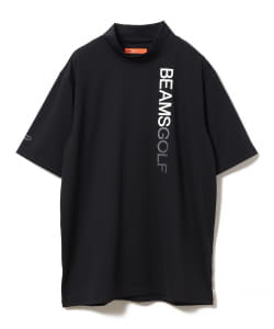 〈MEN〉BEAMS GOLF ORANGE LABEL / 男裝 運動LOGO 小高領 上衣