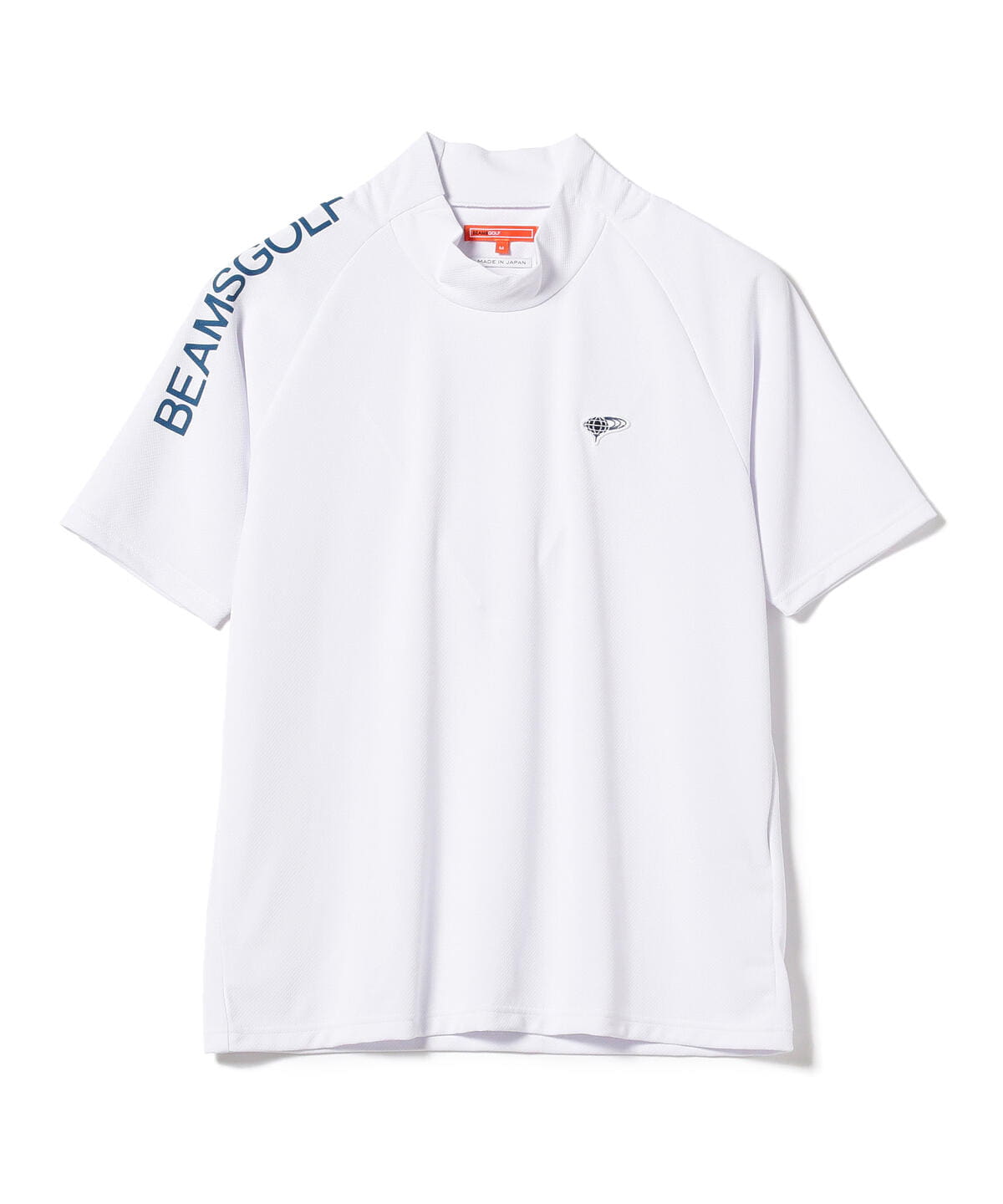 tシャツ Tシャツ BEAMS GOLF LABEL ORANGE モックネックシャツ14,300円 リブ切り替え 【SALE／82%OFF】  BEAMS