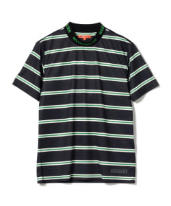 〈UNISEX〉WEEKEND(ER) × BEAMS GOLF / 別注 ボーダー モックネックシャツ