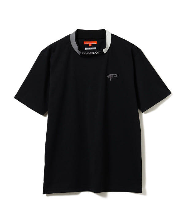 BEAMS GOLF BEAMS GOLF ORANGE LABEL / 男裝撞色小高領上衣（T恤