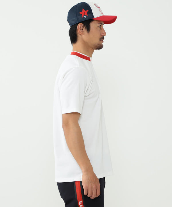 BEAMS GOLF（ビームス ゴルフ）BEAMS GOLF ORANGE LABEL / リブ切り替え モックネックシャツ（Tシャツ・カットソー  カットソー）通販｜BEAMS