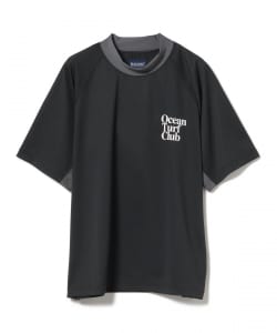MAGIC NUMBER × BEAMS GOLF / 別注 切り替え モックネックシャツ