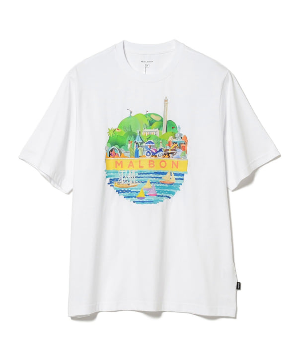 【未使用】MALBON GOLF  WIND&SEA コラボスTシャツTシャツ/カットソー(半袖/袖なし)
