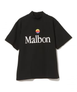 MALBON GOLF × BEAMS GOLF / 別注 レインボー モックネックシャツ