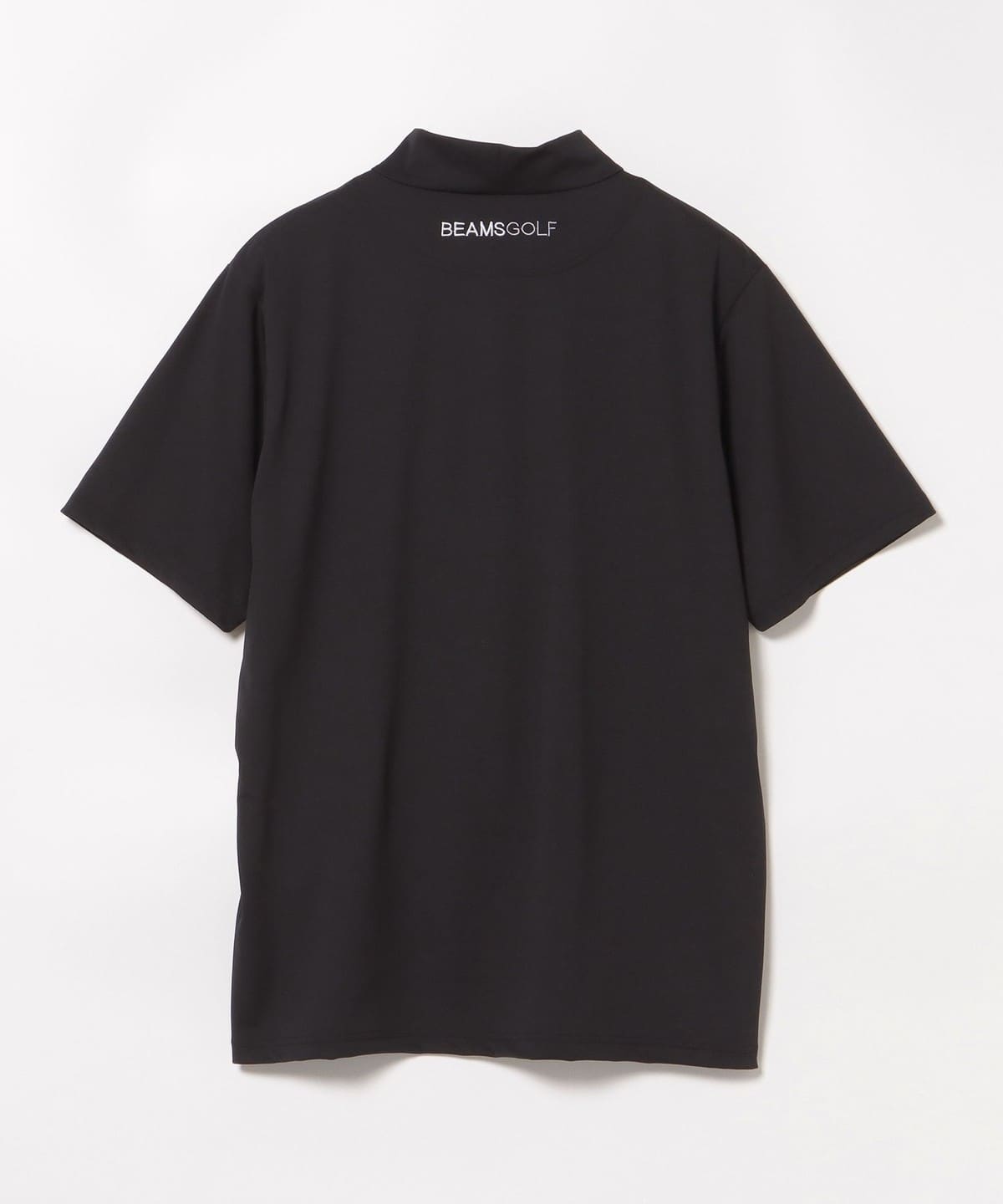 BEAMS GOLF ビームスゴルフラグランスリーブ パイピングシャツ黒Ⓛ BEAMS GOLF（ビームス ゴルフ）〈MEN〉 ORANGE LABEL / ワンポイント