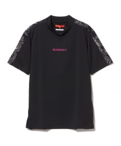 ORANGE LABEL / ペイズリー モックネックシャツ