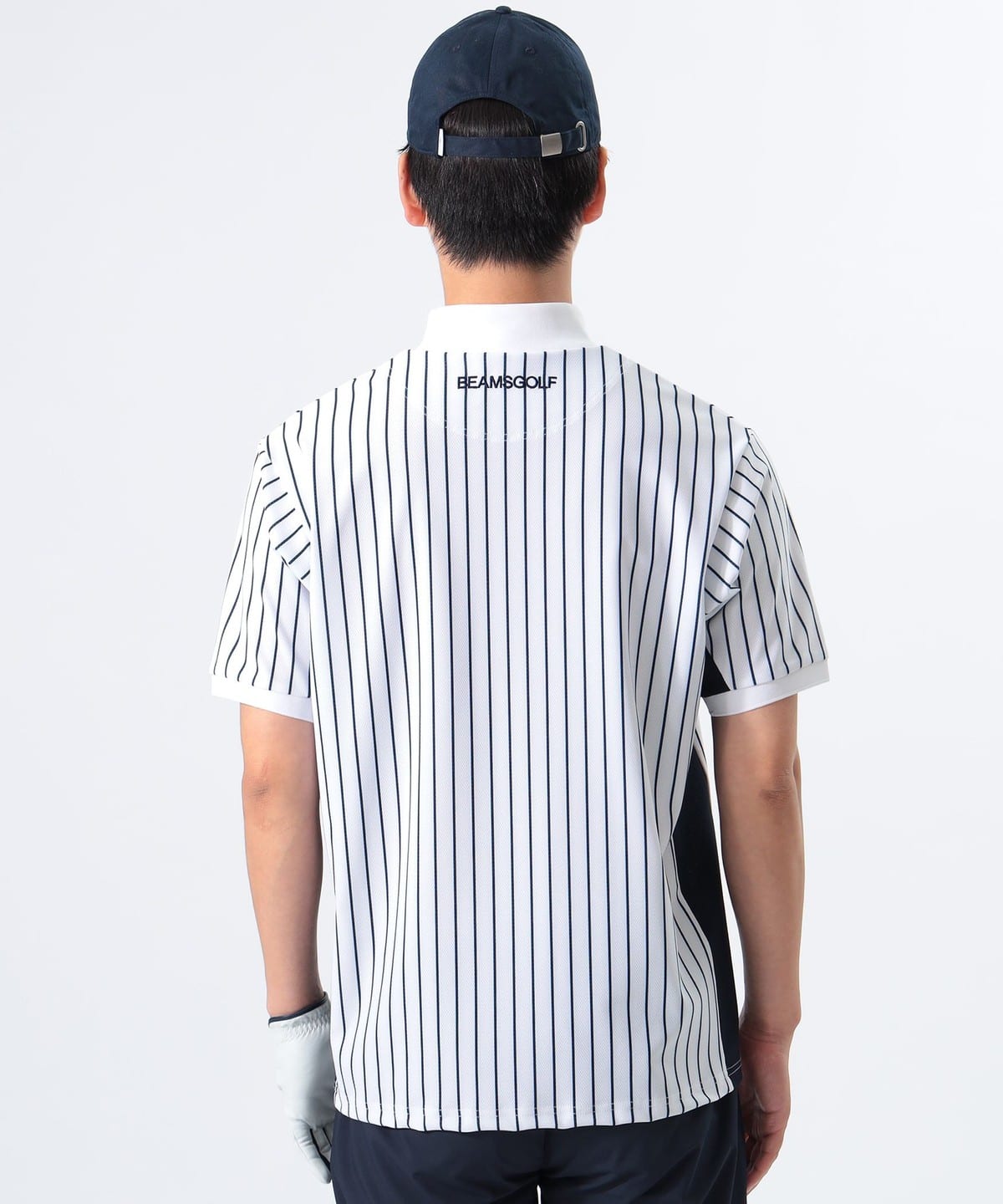 BEAMS GOLF（ビームス ゴルフ）〈MEN〉 ORANGE LABEL / ストライプ モックネックシャツ（Tシャツ・カットソー  カットソー）通販｜BEAMS