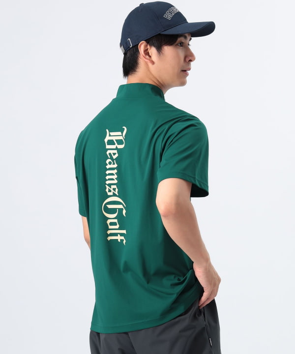 BEAMS GOLF（ビームス ゴルフ）ORANGE LABEL / ロゴ モックネックシャツ（Tシャツ・カットソー カットソー）通販｜BEAMS