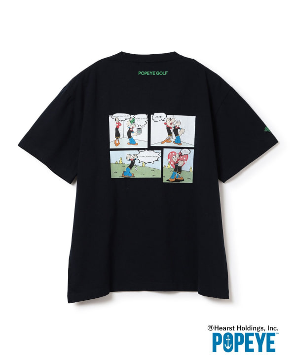 BEAMS GOLF (BEAMS GOLF) POPEYE (TM) T-shirt (T-shirt, cut and sew T-shirt)  for sale BEAMS