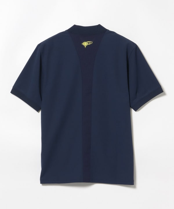BEAMS GOLF / フロントライン モックネックシャツ BEAMS GOLF（ビームス ゴルフ）ORANGE LABEL/ リブ編み