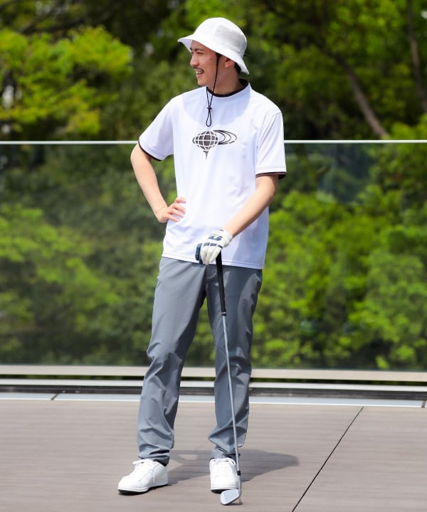 BEAMS GOLF オレンジレーベル　レイヤード モックネックシャ難あり BEAMS GOLF（ビームス ゴルフ）ORANGE LABEL / レイヤード