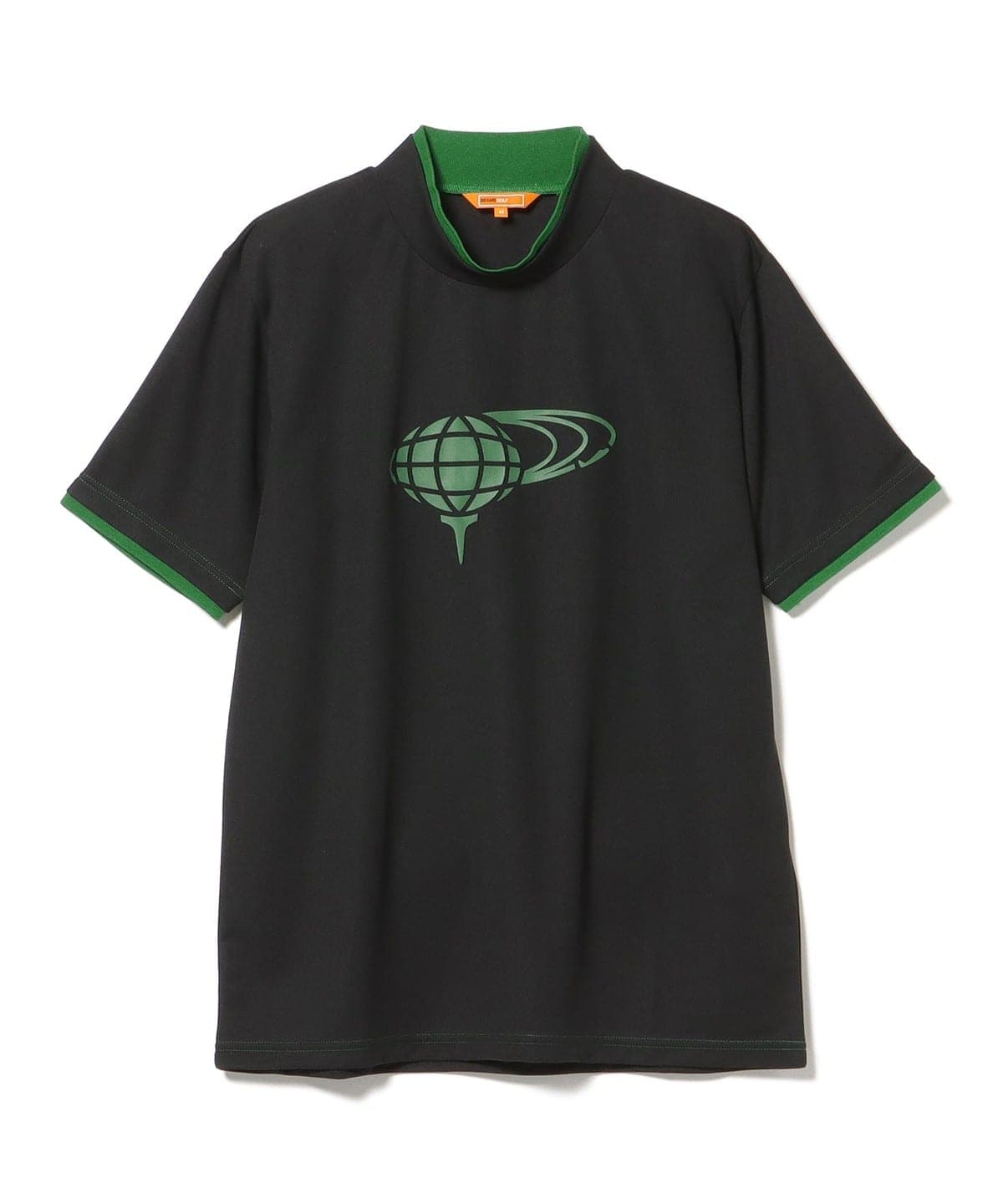 ORANGE LABEL / レイヤード モックネックシャツ Tシャツ・カットソー MEN BLACK S ORANGE LABEL / レイヤード モックネックシャツ Tシャツ・カットソー MEN BLACK S