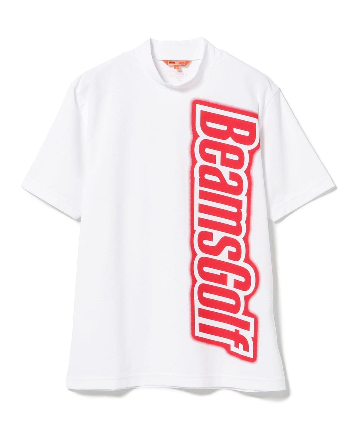 〈MEN〉ORANGE LABEL / サイドロゴ モックネックシャツ Tシャツ・カットソー MEN WHITE L 〈MEN〉ORANGE LABEL / サイドロゴ モックネックシャツ Tシャツ・カットソー MEN WHITE L