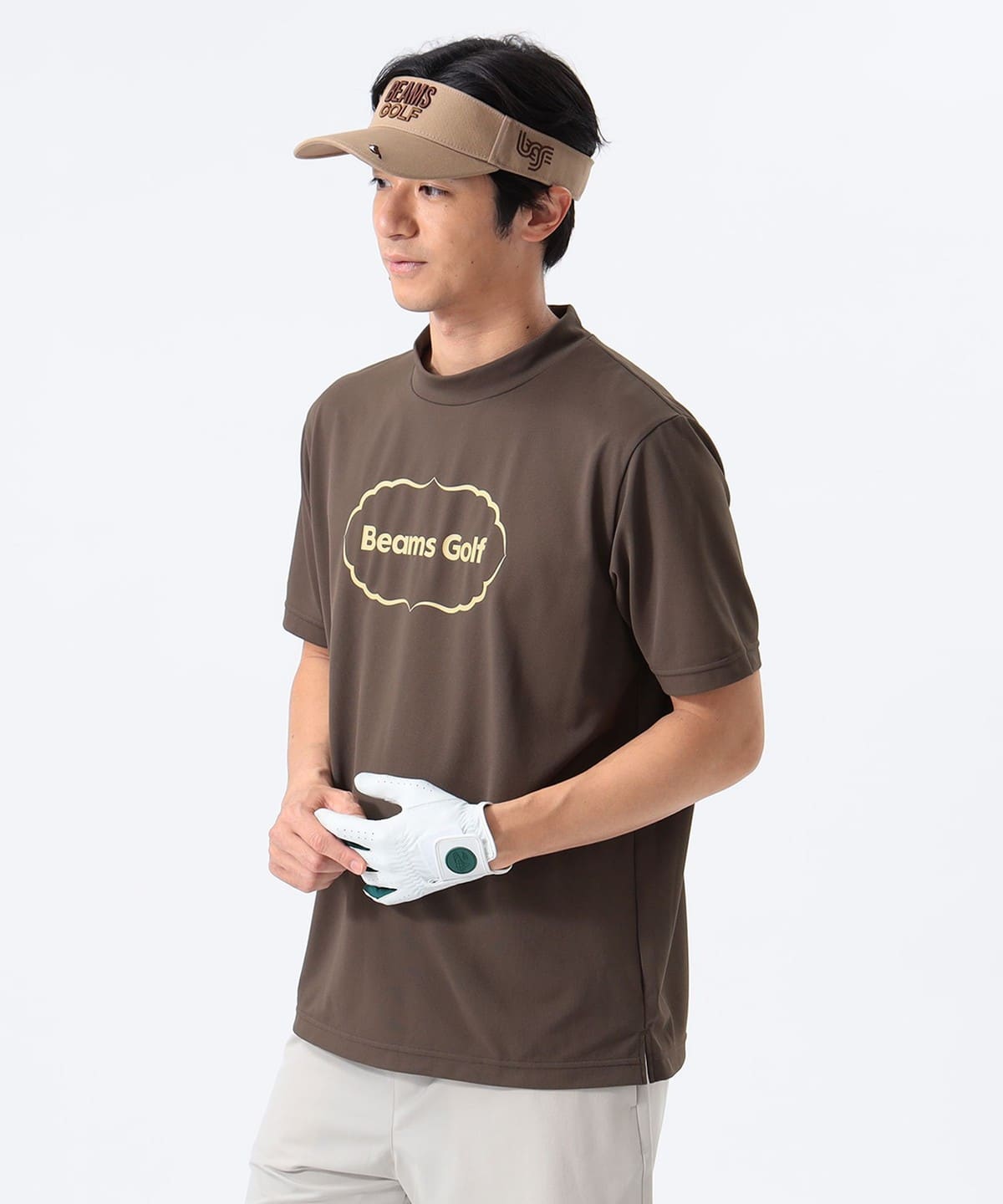 ORANGE LABEL / シーズンロゴ モックネックシャツ Tシャツ・カットソー MEN OLIVE L ORANGE LABEL / シーズンロゴ モックネックシャツ Tシャツ・カットソー MEN OLIVE L