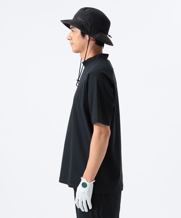 ⭐︎新品未使用ビームス ゴルフ モックネックボタンキルティング BEAMS GOLF（ビームス ゴルフ）ORANGE LABEL / 切替メッシュ