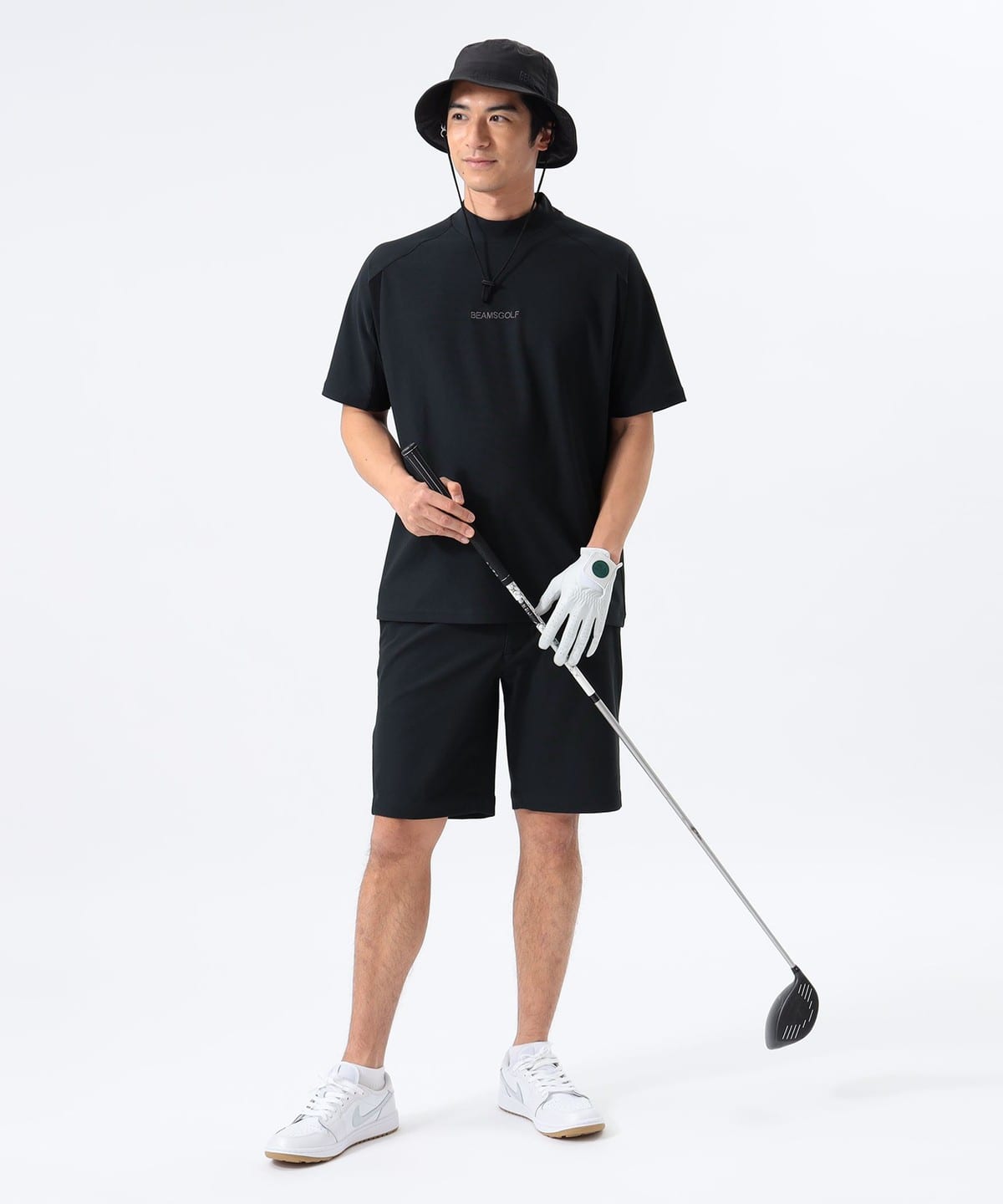 ORANGE LABEL / 切替メッシュ モックネックシャツ【STRETCH】 Tシャツ・カットソー MEN BLACK L ORANGE LABEL / 切替メッシュ モックネックシャツ【STRETCH】 Tシャツ・カットソー MEN BLACK L