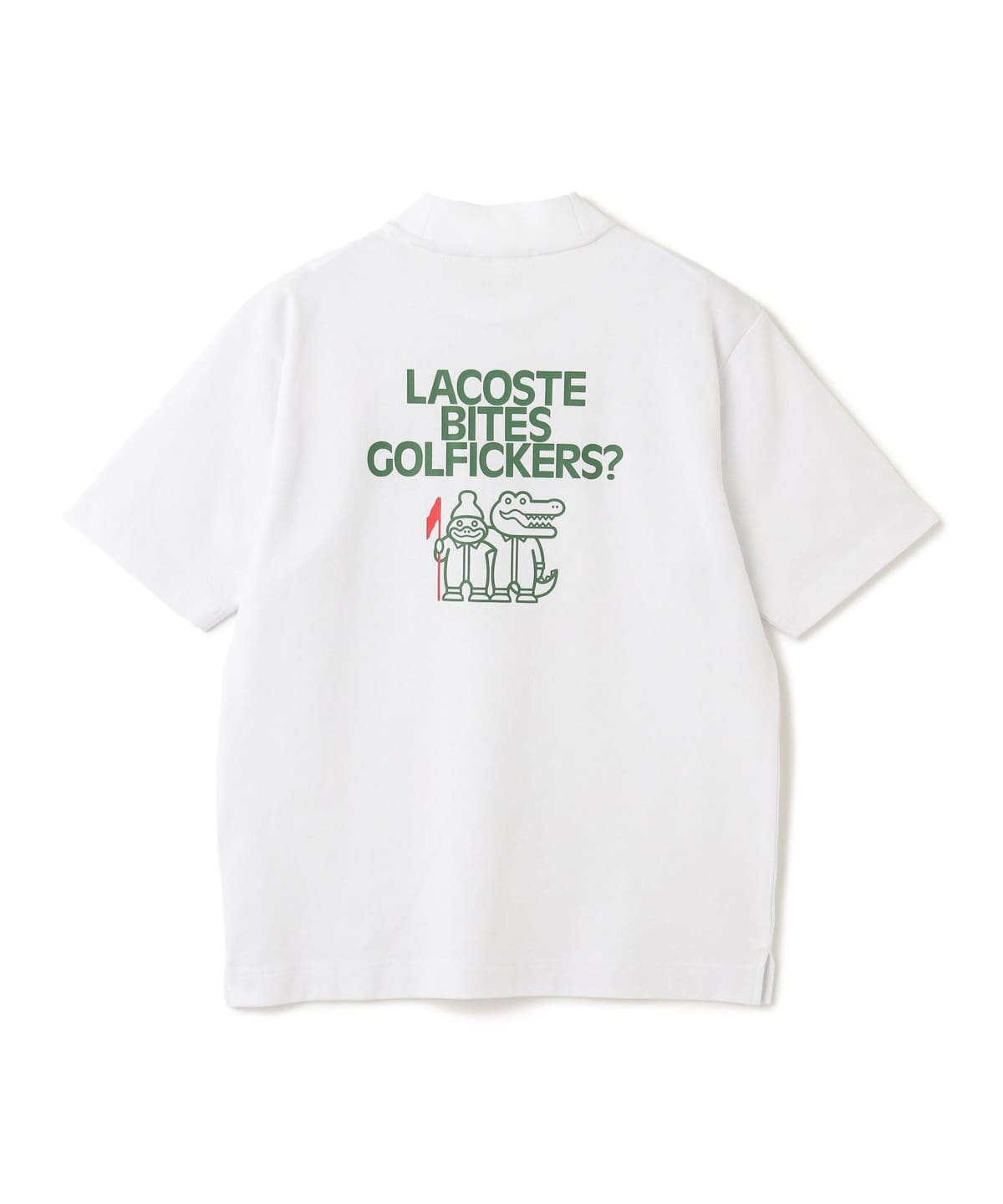 【新品限定品】Masdagolf × Golfickers モックネックシャツ BEAMS GOLF（ビームス ゴルフ）LACOSTE × Golfickers